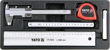 Bộ thước tổng hợp 5 chiếc Yato YT-55474